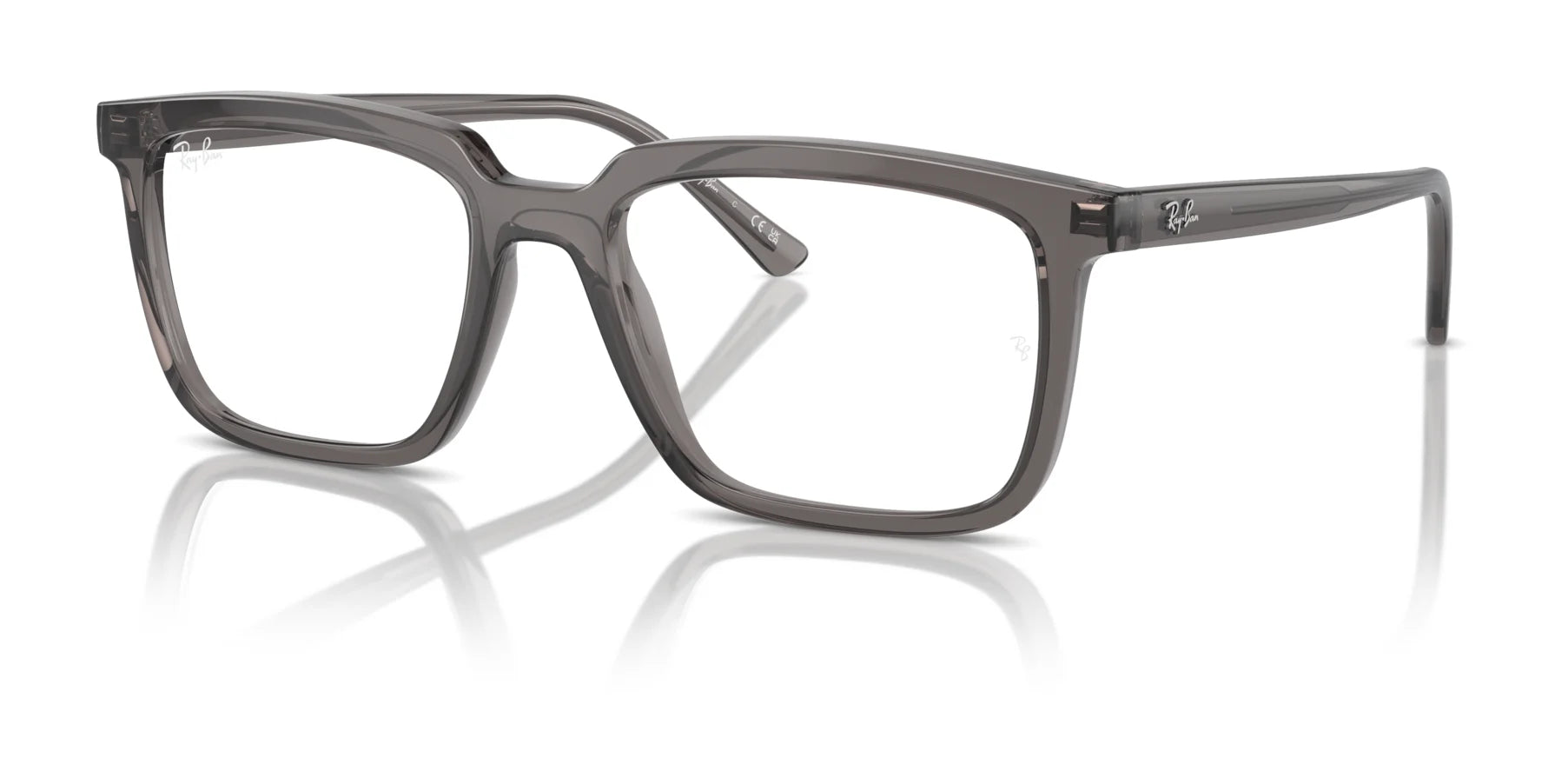 Ray-Ban ALAIN RX7239 Eyeglasses Opal Dark Grey