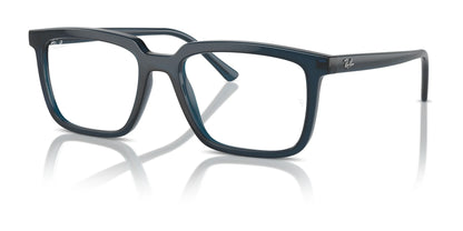 Ray-Ban ALAIN RX7239F Eyeglasses Opal Dark Blue
