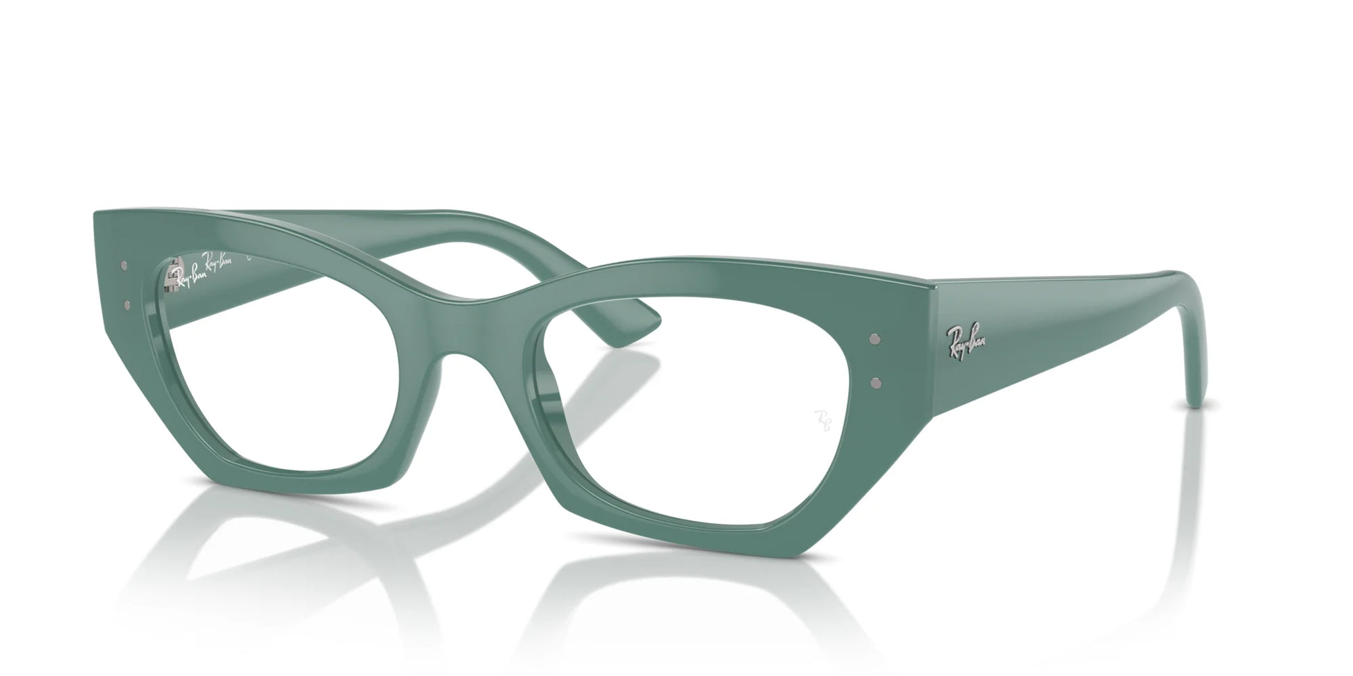 Ray-Ban ZENA RX7330 Eyeglasses Algae Green / Clear