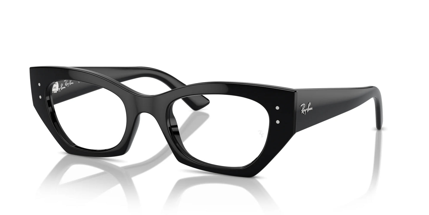 Ray-Ban ZENA RX7330F Eyeglasses Black / Clear