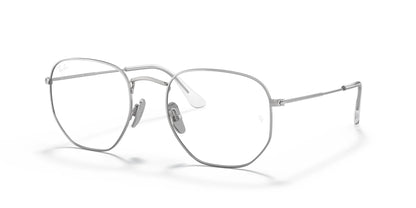 Ray-Ban HEXAGONAL RX8148V Eyeglasses Silver / Clear