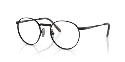 Ray-Ban ROUND TITANIUM RX8237V Eyeglasses Black / Clear