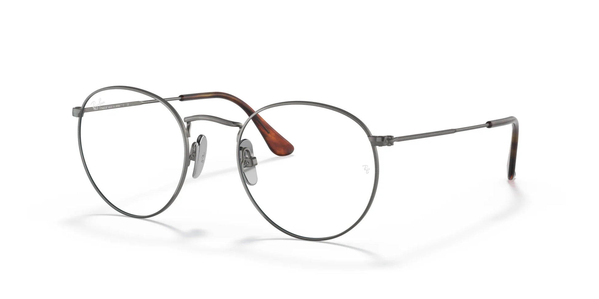 Ray-Ban ROUND RX8247V Eyeglasses Gunmetal / Clear