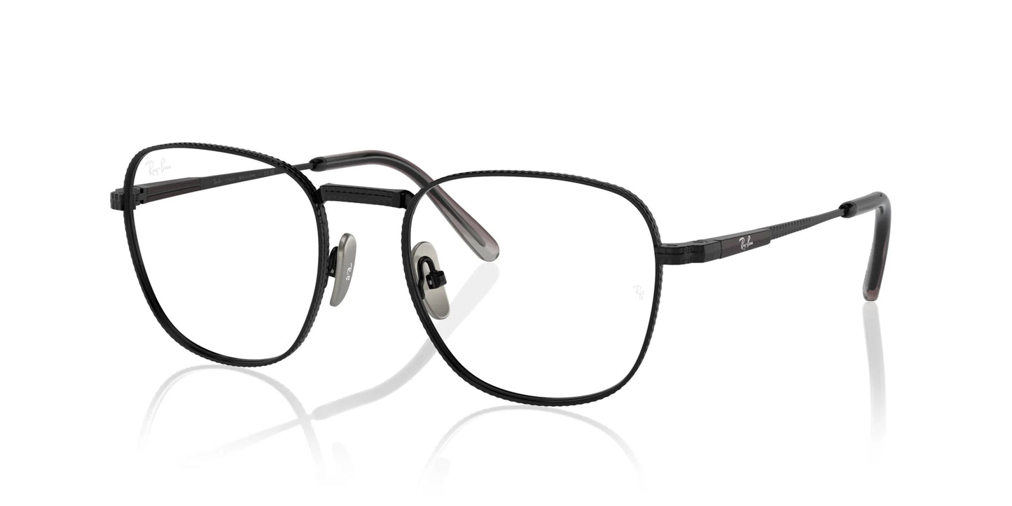 Ray-Ban FRANK TITANIUM RX8258V Eyeglasses Black / Clear