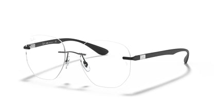Ray-Ban RX8766 Eyeglasses Gunmetal / Clear