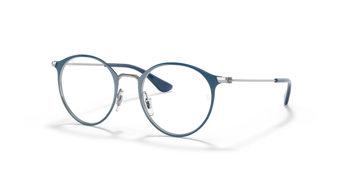 Ray-Ban RY1053 Eyeglasses Blue On Silver / Clear