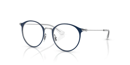 Ray-Ban RY1053 Eyeglasses Blue On Silver