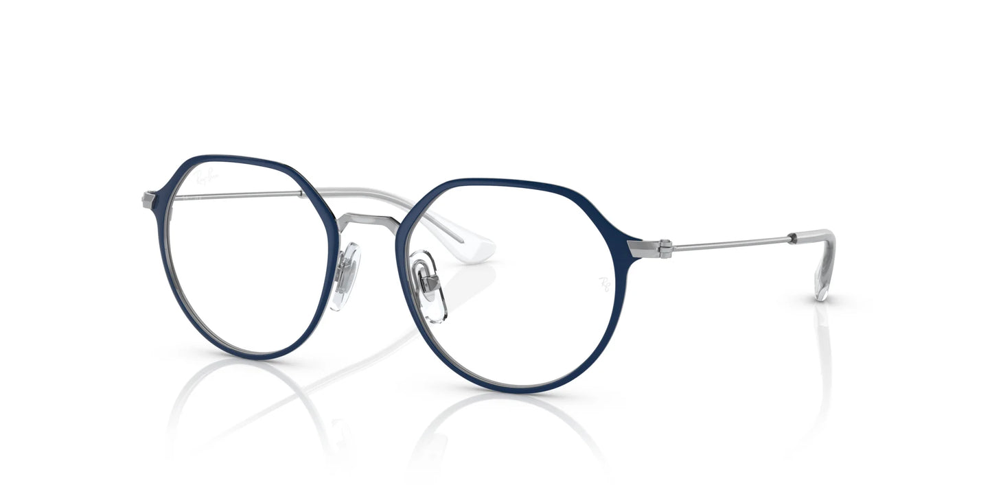 Ray-Ban RY1058 Eyeglasses Blue On Silver / Clear