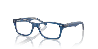 Ray-Ban RY1531 Eyeglasses Top Dark Blue & Brown & Light Grey