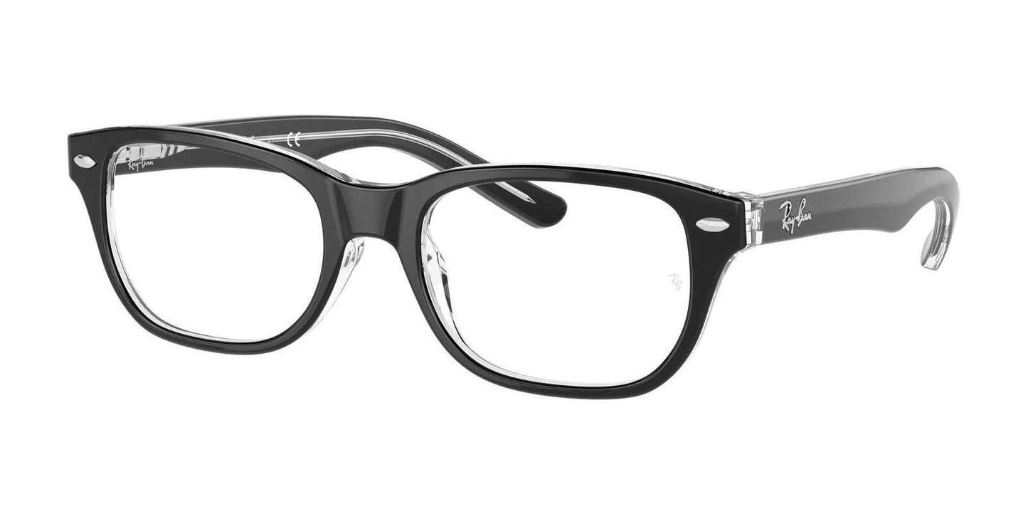 Ray-Ban RY1555 Eyeglasses Black On Transparent