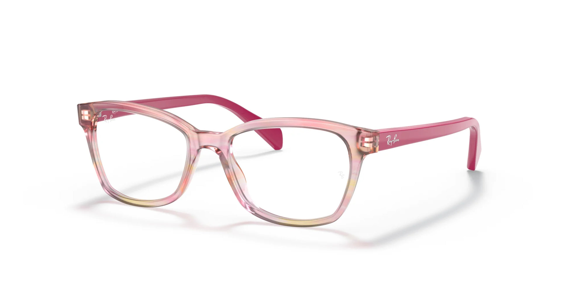 Ray-Ban RY1591 Eyeglasses Striped Fuxia / Clear
