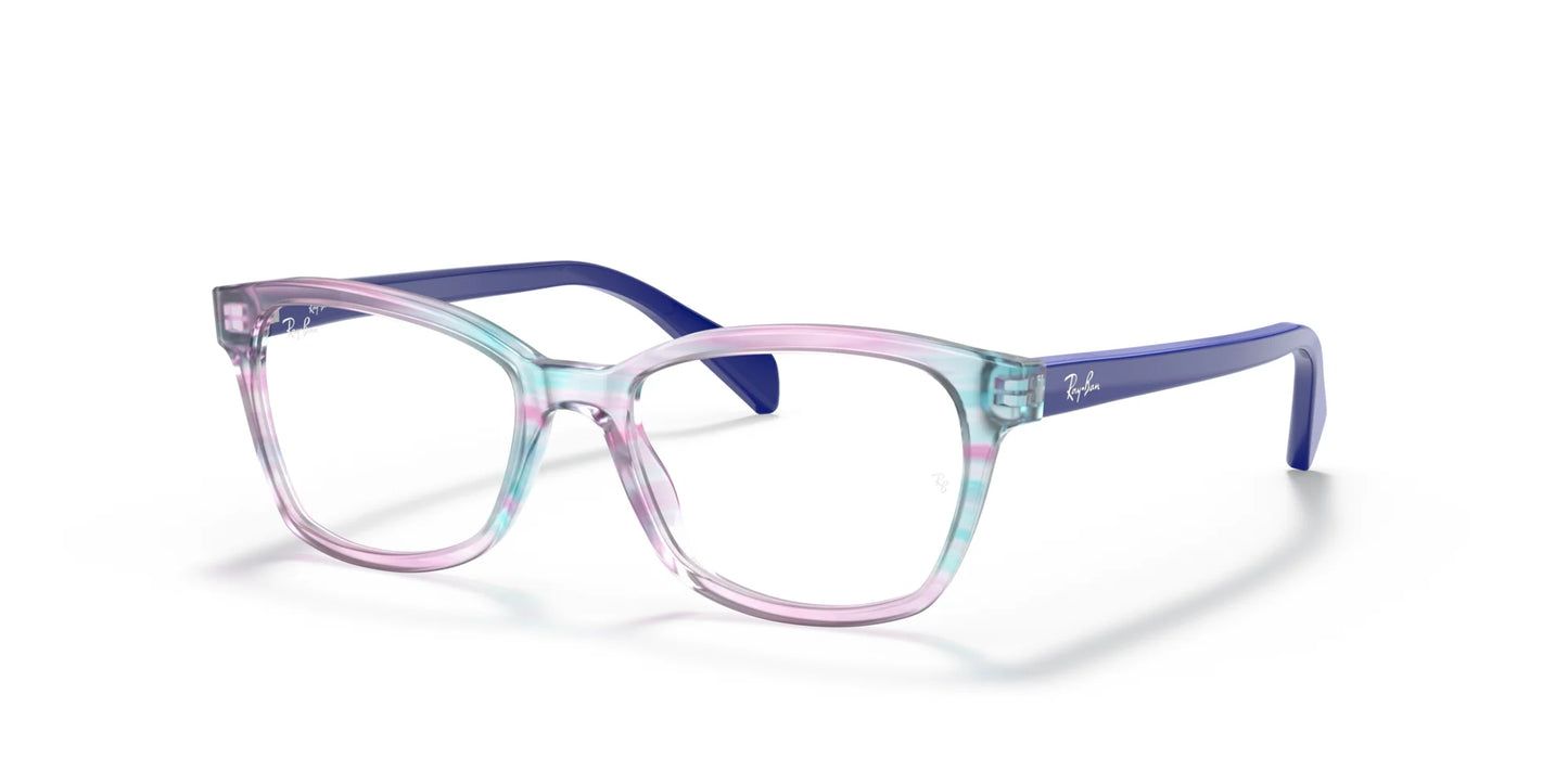 Ray-Ban RY1591 Eyeglasses Violet Striped Multicolor / Clear