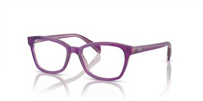 Ray-Ban RY1591 Eyeglasses Top Purple & Pink & Beige / Clear