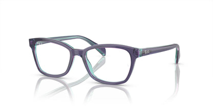 Ray-Ban RY1591 Eyeglasses Top Blue & Violet & Light Blue