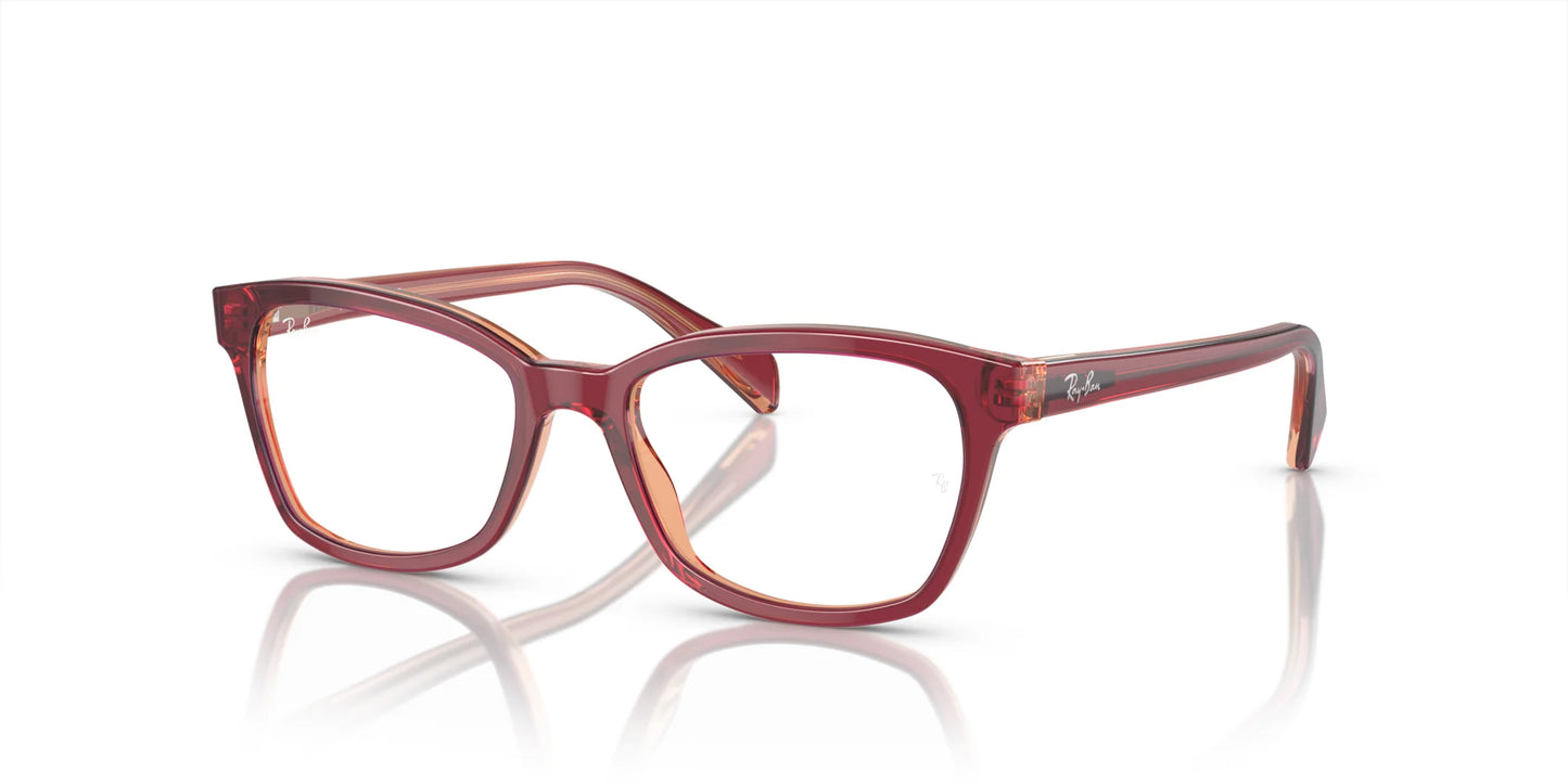 Ray-Ban RY1591 Eyeglasses Top Red & Violet & Orange