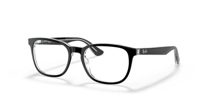 Ray-Ban RY1592 Eyeglasses Black On Transparent / Clear