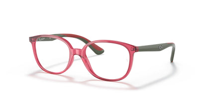 Ray-Ban RY1598 Eyeglasses Transparent Red / Clear