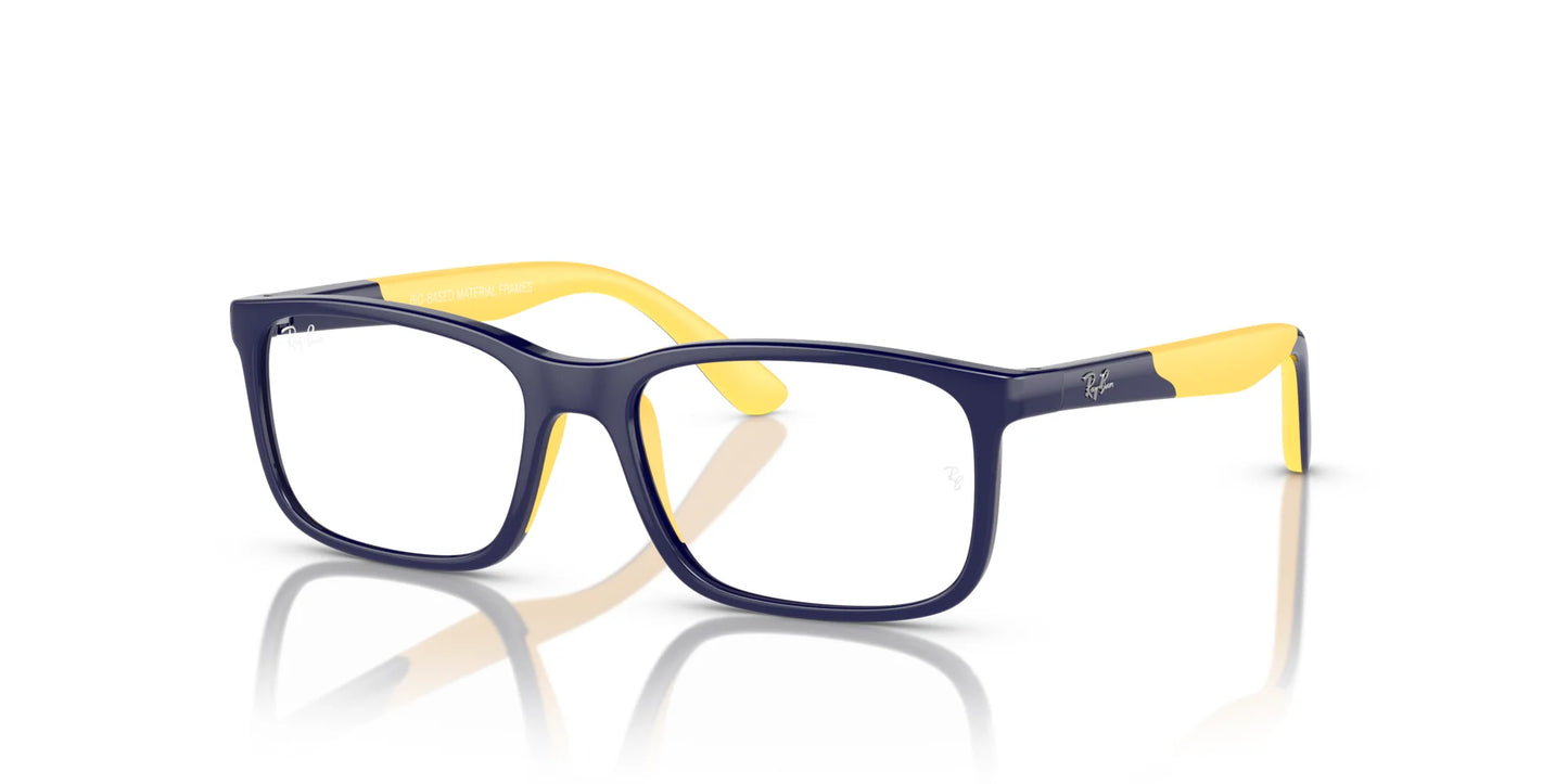 Ray-Ban RY1621 Eyeglasses Dark Blue On Yellow