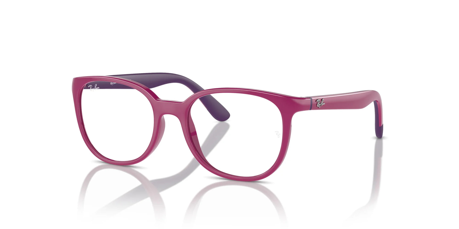 Ray-Ban RY1631 Eyeglasses Fuchsia On Violet / Clear
