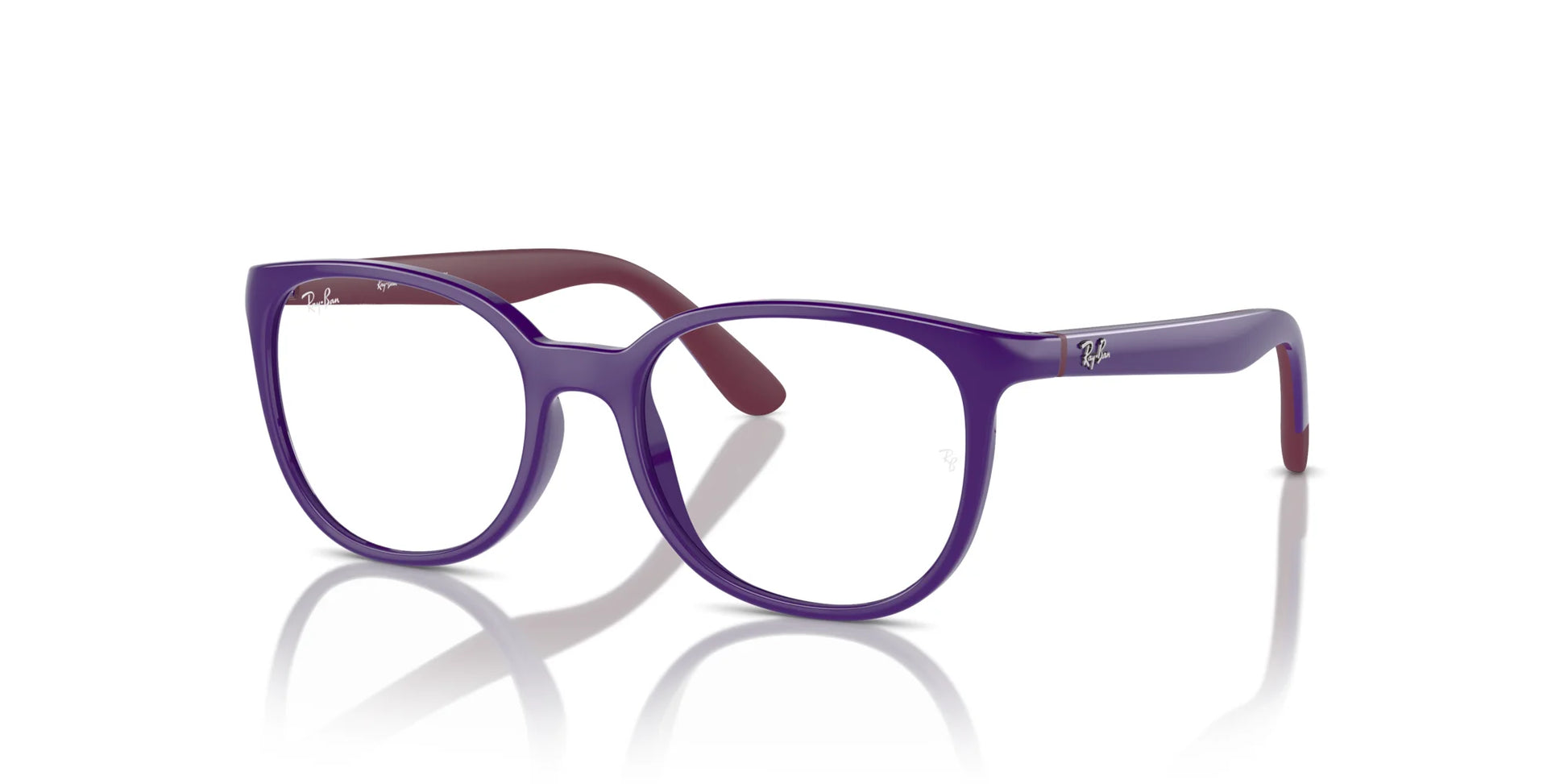 Ray-Ban RY1631 Eyeglasses Violet On Bordeaux / Clear
