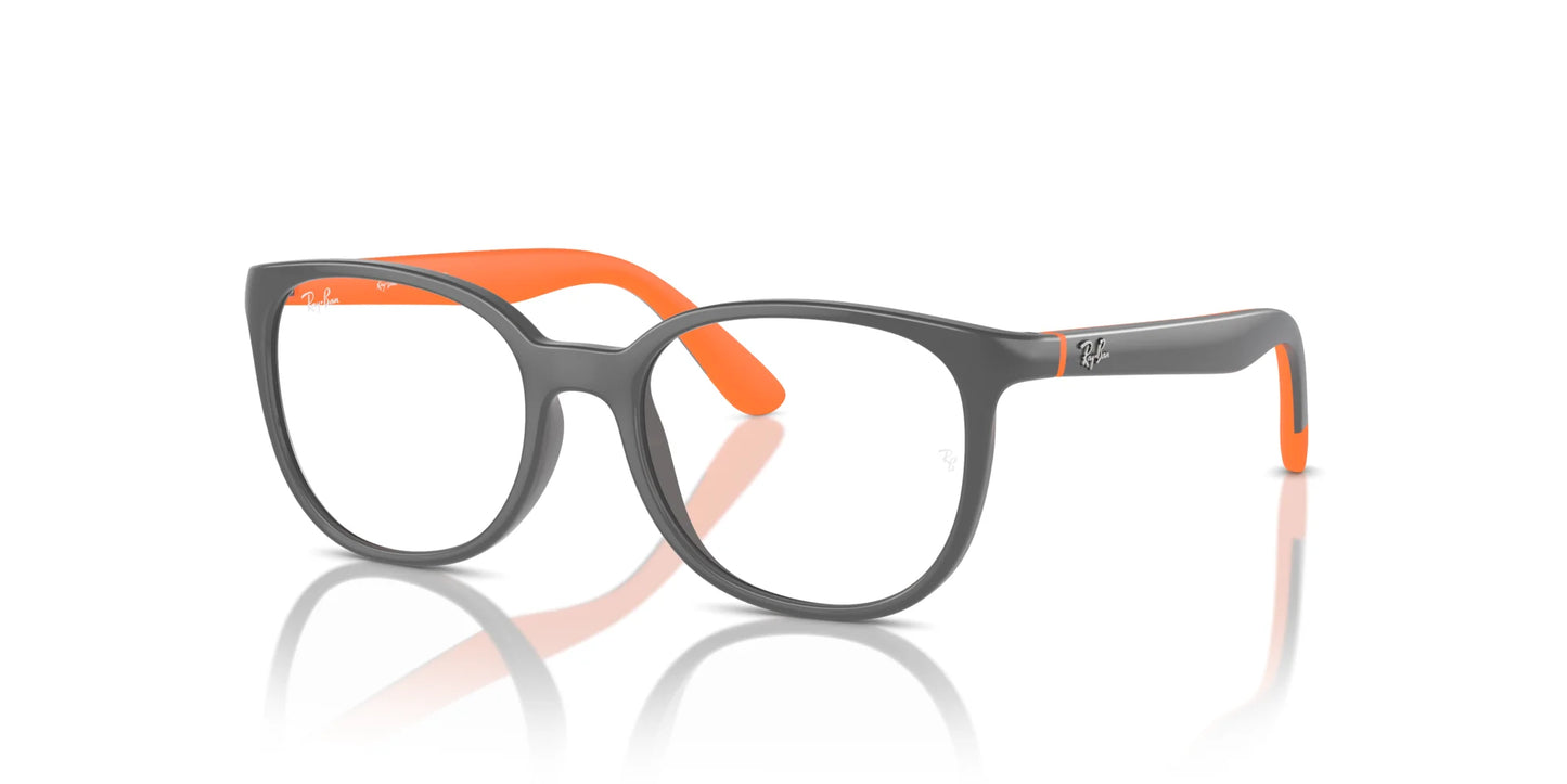 Ray-Ban RY1631 Eyeglasses Dark Grey On Orange / Clear