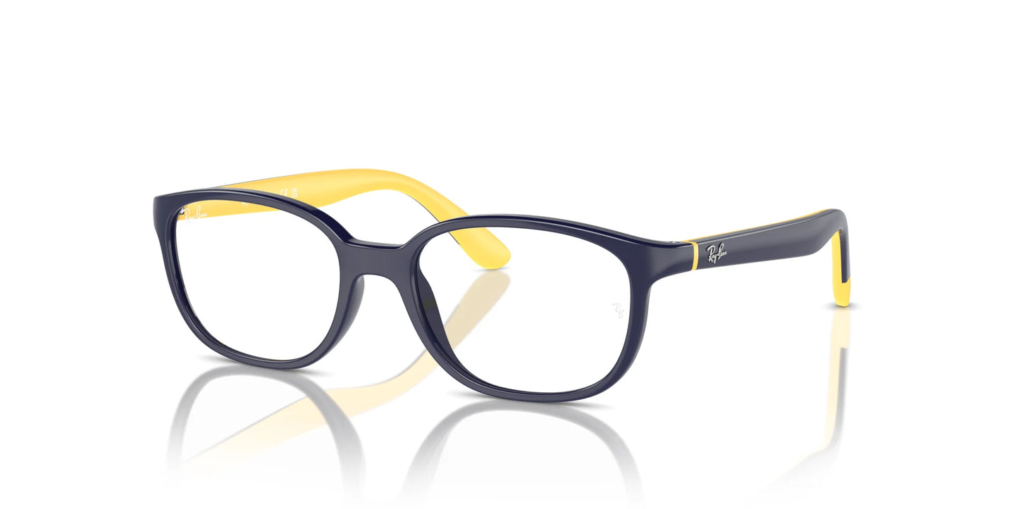 Ray-Ban RY1632 Eyeglasses Dark Blue On Yellow / Clear