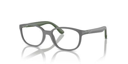 Ray-Ban RY1632F Eyeglasses Dark Grey On Green / Clear