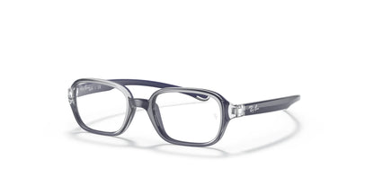 Ray-Ban RY9074VF Eyeglasses Transparent On Blue / Clear