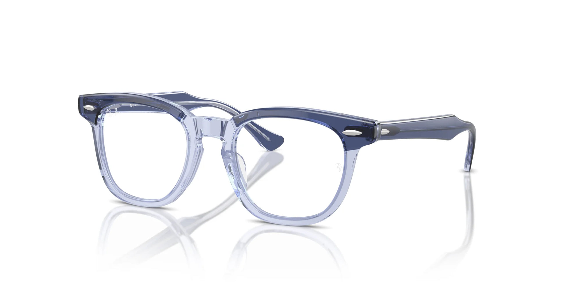 Ray-Ban RY9098V Eyeglasses Top Violet On Transparent Violet / Clear