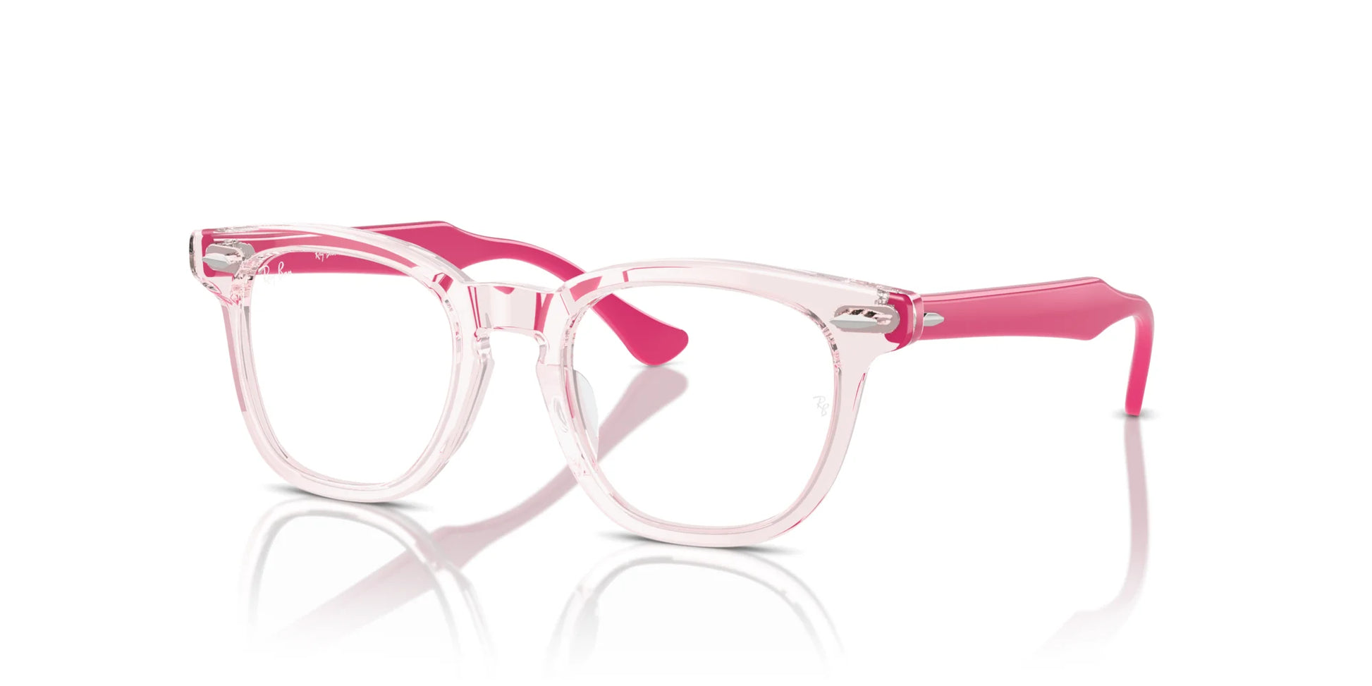 Ray-Ban RY9098V Eyeglasses Transparent Pink / Clear