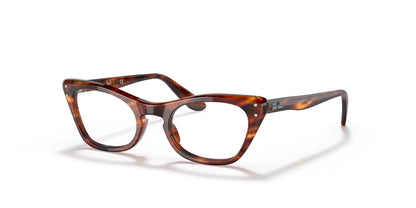 Ray-Ban MISS BURBANK RY9099V Eyeglasses Striped Havana / Clear