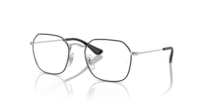 Ray-Ban RY9594V Eyeglasses Black On Silver / Clear