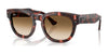 Ray-Ban MEGA HAWKEYE RB0298S Sunglasses | Size 53 / Pink Havana №133451 / Clear Gradient Brown (2N 30.5%)