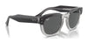 Ray-Ban MEGA HAWKEYE RB0298S Sunglasses | Size 53 / Black №901/31 / Green (3N 13.2%)