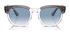 Ray-Ban MEGA HAWKEYE RB0298SF Sunglasses | Size 53 / Black №901/31 / Green (3N 13.2%)
