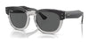 Ray-Ban MEGA HAWKEYE RB0298SF Sunglasses | Size 53 / Dark Grey On Transparent Grey №1396B1 / Dark Grey (3N 15.30%)