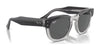 Ray-Ban MEGA HAWKEYE RB0298SF Sunglasses | Size 53 / Black №901/31 / Green (3N 13.2%)