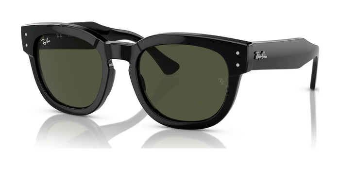 Ray-Ban MEGA HAWKEYE RB0298SF Sunglasses | Size 53 / Black №901/31 / Green (3N 13.2%)