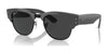 Ray-Ban MEGA CLUBMASTER RB0316S Sunglasses / Grey On Black №136748 / Black (Polarized) (3P 11.40%) / Size 50