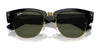 Ray-Ban MEGA CLUBMASTER RB0316S Sunglasses / Black On Gold №901/31 / G-15 Green (3N 13.2%) / Size 50