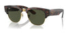Ray-Ban MEGA CLUBMASTER RB0316S Sunglasses / Tortoise On Gold №990/31 / G-15 Green (3N 13.2%) / Size 50