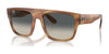 Ray-Ban DRIFTER RB0360S Sunglasses | Size 57 / Striped Brown №140371 / Grey (3N 14.02%)