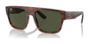 Ray-Ban DRIFTER RB0360S Sunglasses | Size 57 / Striped Havana №954/31 / Green (3N 13.2%)
