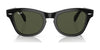 Ray-Ban RB0707SF Sunglasses | Size 53 / Black №901/31 / Green (3N 13.2%)