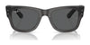Ray-Ban MEGA WAYFARER RB0840S Sunglasses | Size 51 / Black №901/31 / Green (3N 13.2%)