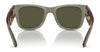 Ray-Ban MEGA WAYFARER RB0840S Sunglasses | Size 51 / Black №901/31 / Green (3N 13.2%)