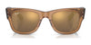 Ray-Ban MEGA WAYFARER RB0840S Sunglasses | Size 51 / Black №901/31 / Green (3N 13.2%)
