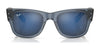 Ray-Ban MEGA WAYFARER RB0840S Sunglasses | Size 51 / Black №901/31 / Green (3N 13.2%)