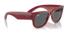 Ray-Ban MEGA WAYFARER RB0840S Sunglasses | Size 51 / Black №901/31 / Green (3N 13.2%)