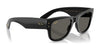 Ray-Ban MEGA WAYFARER RB0840S Sunglasses | Size 51 / Black №901/31 / Green (3N 13.2%)